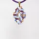 Symphony - Shea Rhombus S-Purple Suedine - 1